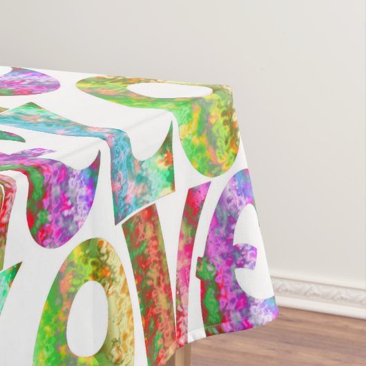 GROOVY LIEBE TISCHDECKE (Beispiel)