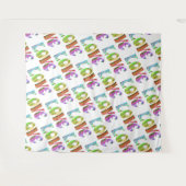 GROOVY LIEBE WANDTEPPICH (Vorderseite (Horizontal))