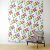 GROOVY LIEBE WANDTEPPICH (Beispiel)