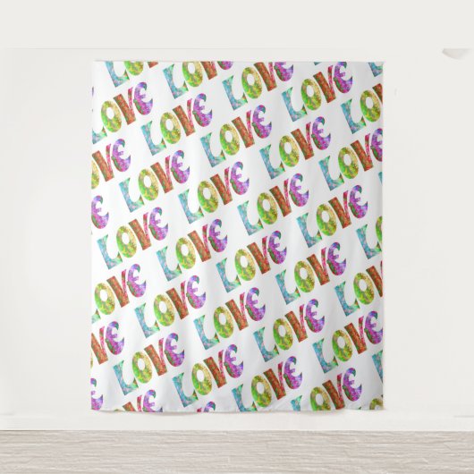 GROOVY LIEBE WANDTEPPICH (Vorderseite)