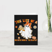 Groovy Life of a Ot Occupational Therast Ghost Hal Karte (Vorderseite)
