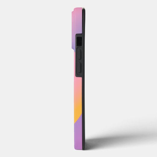 Groovy Lila Gradient | Name des Personalisierten S Case-Mate iPhone Hülle (Rückseite / Links)
