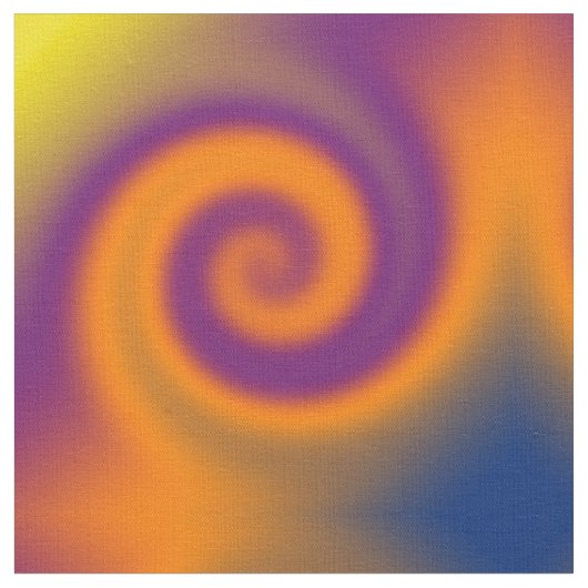 Groovy lila Orange Stoff (Nahaufnahme)