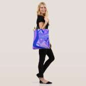 Groovy Lila Tasche (Am Model)