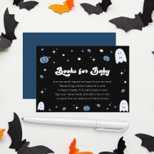 Groovy Little Boo Boy Halloween Boos für Babykarte