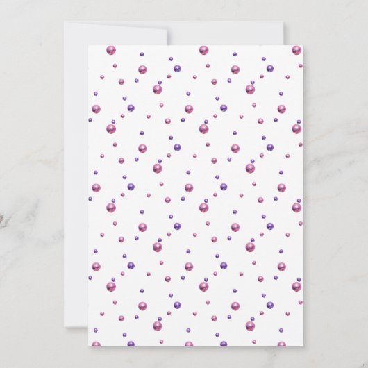 Groovy Little Christmas Disco Ball Christmas Party Einladung (Rückseite)