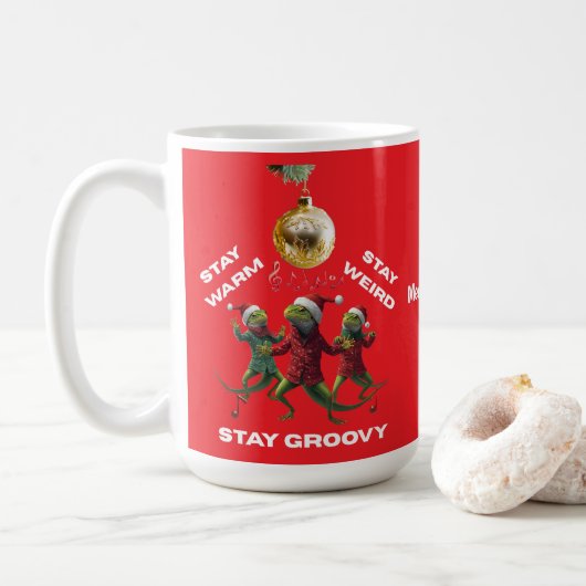 Groovy Lizards Kaffeetasse (Mit Donut)
