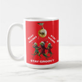 Groovy Lizards Kaffeetasse (Links)
