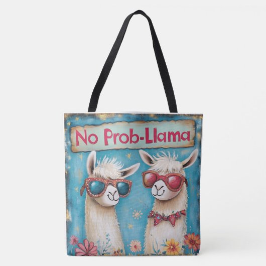 Groovy Llama Squad Tasche (Vorderseite)