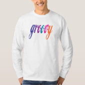 Groovy Long Sleeve Unisex T-Shirt (Vorderseite)