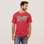 Groovy Look Slang A 70S Or 80S retro T-Shirt (Vorne ganz)