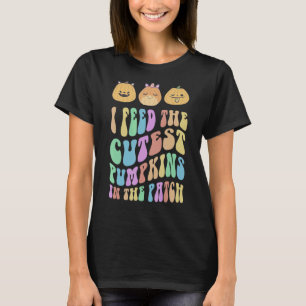 Groovy Lunch Lady FÜTTERTE ich die NIEDLICHEN PUMP T-Shirt
