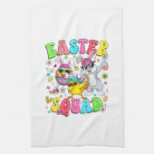 Groovy Lustiger Hase Ei Küken Ostern Squad Tag Män Geschirrtuch (Vertikal)