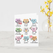 Groovy Maestra Valentinstag Spanischer Lehrer Dual Karte (Gelbe Blume)