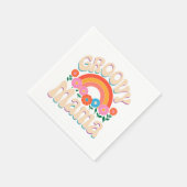 Groovy Mama Boho Vibes Serviette (Ecke)