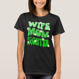 Groovy Mama Ehefrau Kampfflugzeug-Lymphom-Bewussts T-Shirt