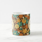 Groovy Mama Floral Retro Kaffeetasse (Mittel)