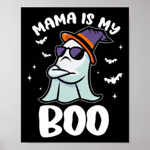 Groovy Mama ist meine Boo Halloween-Kindermädchen Poster