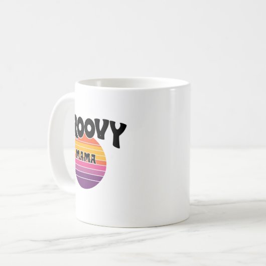 Groovy Mama Kaffeetasse (Vorderseite Links)