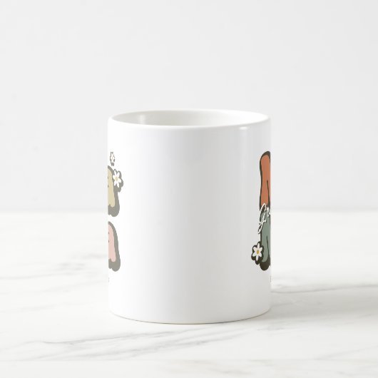 Groovy Mama Retro Kaffeetasse (Mittel)
