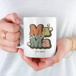 Groovy Mama Retro Kaffeetasse