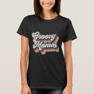 Groovy Mama Retro Vintage Grafikdesign Wom T-Shirt