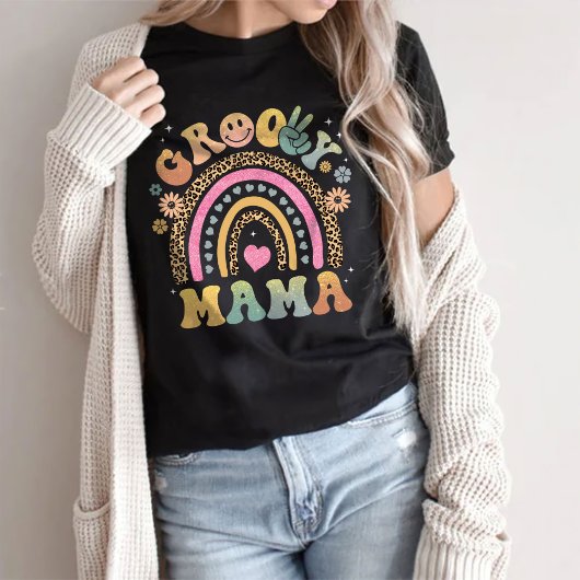 Groovy Mama Shirt, Groovy Mama T-Shirt