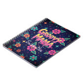 Groovy Mama Spiral Notebook Notizblock (Linke Seite)
