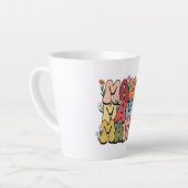 Groovy "Mama" with Wildflowers Milchtasse (Linke Ecke)