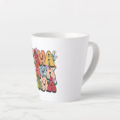 Groovy "Mama" with Wildflowers Milchtasse (Rechte Ecke)