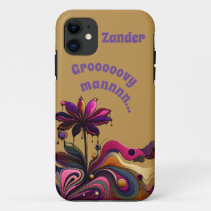 "Groovy Man..." Blume individuell anpassbar Case-Mate iPhone Hülle