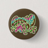 Groovy Man Button (Vorderseite)