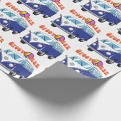 Groovy Man Geschenkpapier (Ecke)