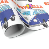 Groovy Man Geschenkpapier (Rolleneckpunkt)