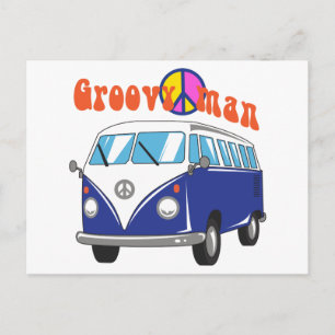 Groovy Man Postkarte