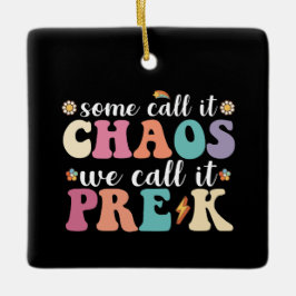 Groovy, manche nennen es Chaos, wir nennen es Erzi Keramikornament