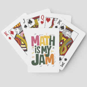 Groovy Math ist mein Ding erster Tag zurück in der Spielkarten