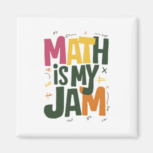 Groovy Math ist mein erster Tag zurück in die Schu Magnet