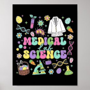 Groovy Medical Labrador Science Ostertafel Poster