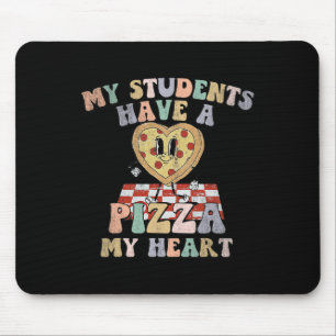Groovy, meine Schüler haben Pizza von meinem Herzl Mousepad
