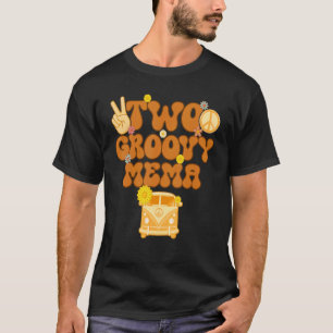Groovy Mema Retro Matching Family Baby Dusche Moth T-Shirt