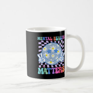 Groovy Mental Health S Blume Autism Smile Face Kaffeetasse