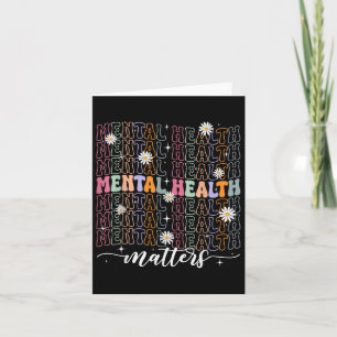 Groovy Mental Health S Gehirnkrankheit Bewusstsein Karte