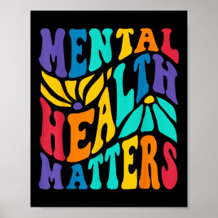 Groovy Mental Health S Human Brain Illusion Awaren Poster