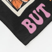 Groovy Mentally Ill, aber Totally Chill Halloween  Fleecedecke (Ecke)