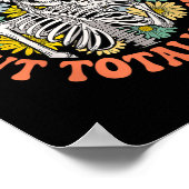 Groovy Mentally Ill, aber Totally Chill Halloween  Poster (Ecke)