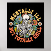 Groovy Mentally Ill, aber Totally Chill Halloween  Poster (Vorne)