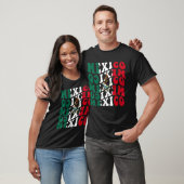 Groovy Mexico Pride Independence Day 2022 Mexikane T-Shirt (Unisex)