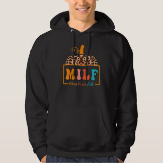 Groovy MILF Mann, ich liebe die Frau im Herbst, He Hoodie