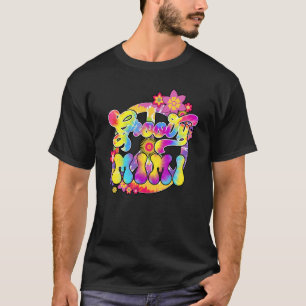 Groovy Mimi Matching Family Baby Dusche Hippie Kra T-Shirt